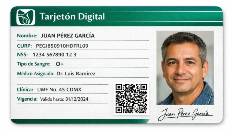 Tarjetón Digital IMSS: Beneficios y requisitos para su uso
