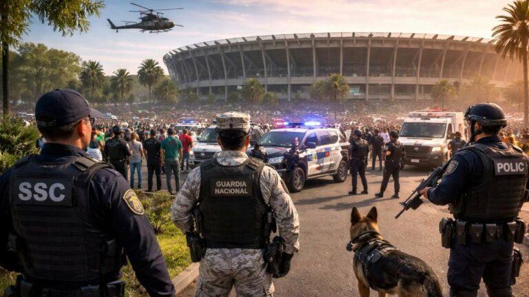 CDMX se prepara con fuerte operativo de seguridad para el partido México vs. Portugal
