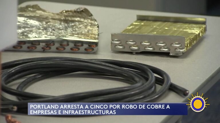 Arresto De Sospechosos De Robo De Cobre En Portland