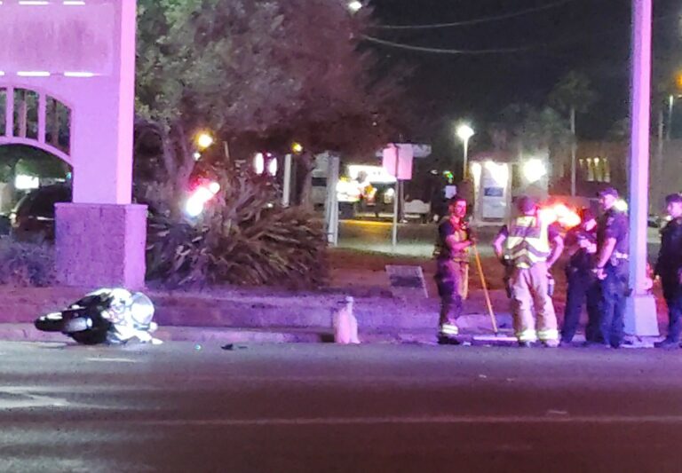 Motociclista en estado crítico tras accidente en Business 77 Harlingen