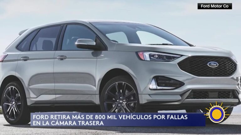 Ford Retira 800,000 Vehículos Por Problemas En Cámaras
