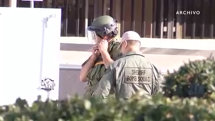 Paquete Sospechoso en Santee Despliega Unidad de Explosivos del Alguacil