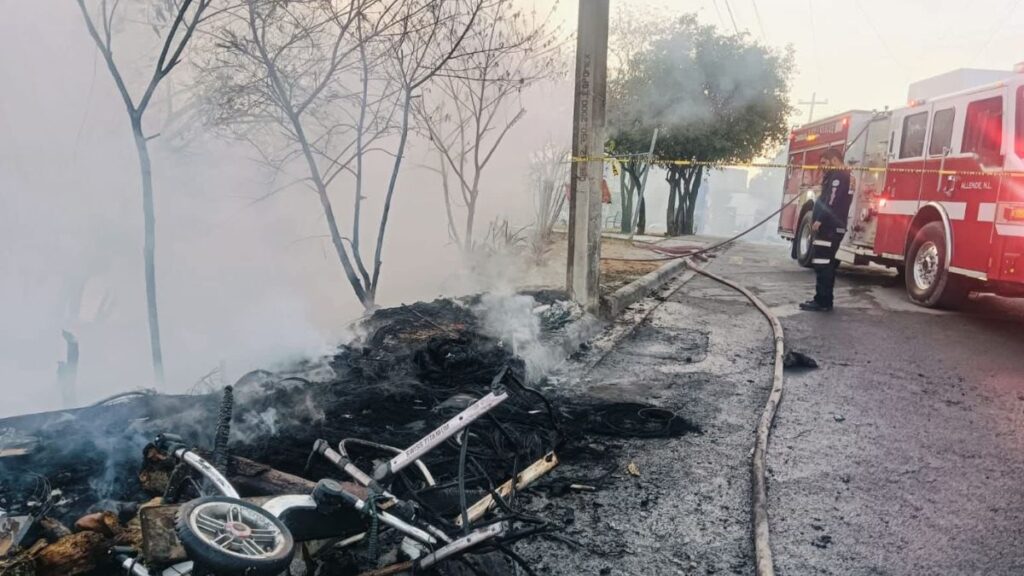 Impactante incendio en Allende cobra la vida de un adulto mayor