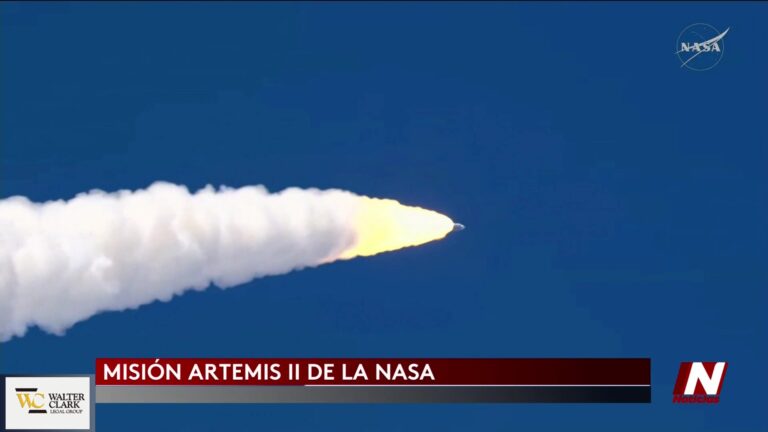 La NASA Lanza Misión Histórica A La Órbita Lunar