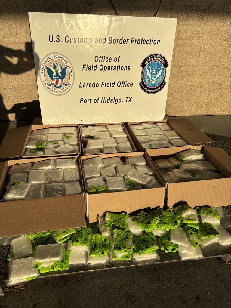 Impactante Incautación: CBP Confisca Metanfetamina por $2.6 Millones en Puente Internacional de Pharr