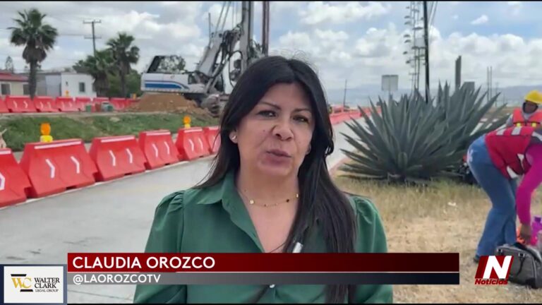 Construcción De Nuevo Viaducto Elevado En Tijuana Comienza