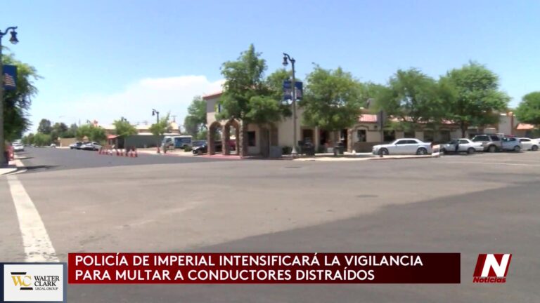 Imperial Refuerza La Vigilancia De Conductores Distraídos