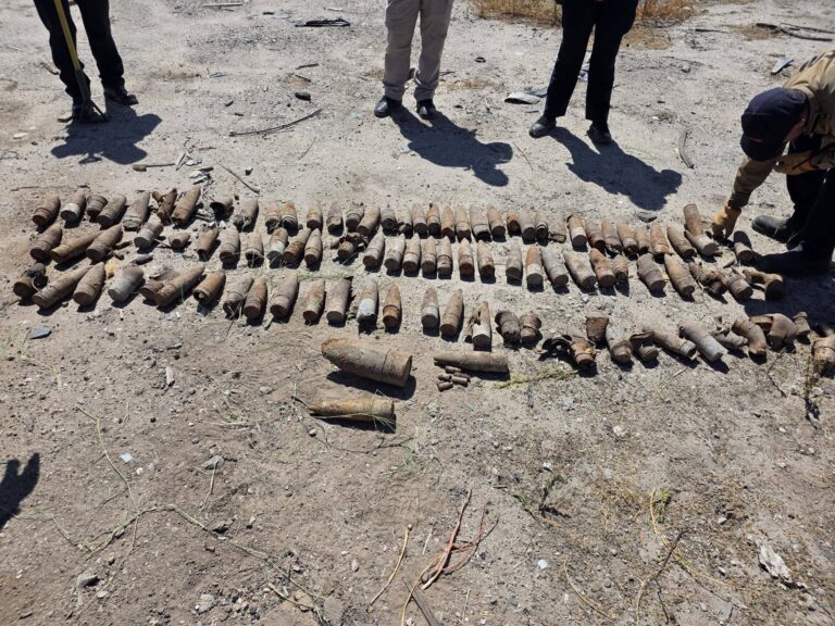 Hallan más de 100 municiones de alto calibre en Calexico