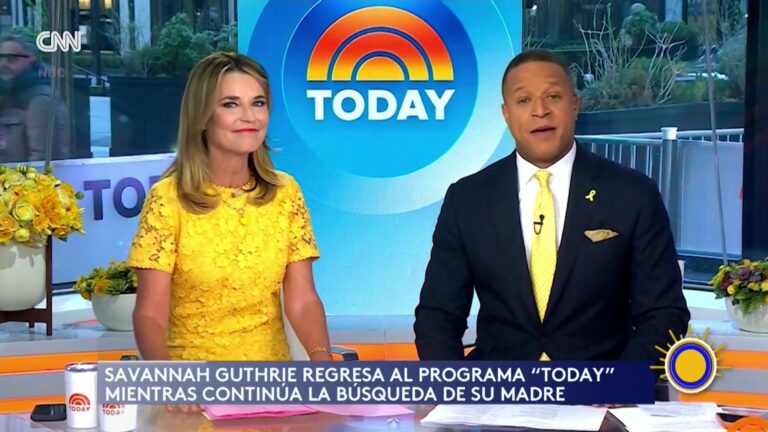 Sabana Gottrish Regresa A 'Today' Tras Ausencia Sabana Gottrish