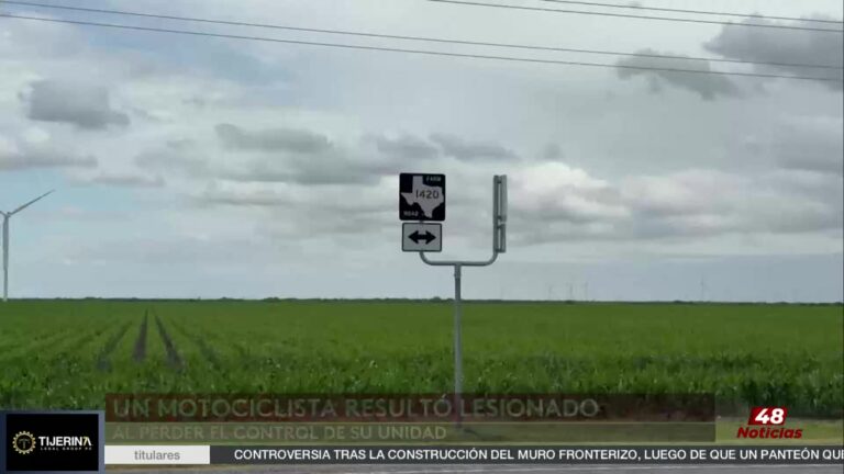 Accidente de Motociclista Alarma en el Condado Willacy: Se Investigan Causas