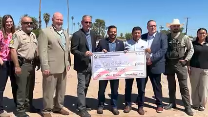 Congresista Raúl Ruiz entrega $2 millones para nueva estación de bomberos en Holtville