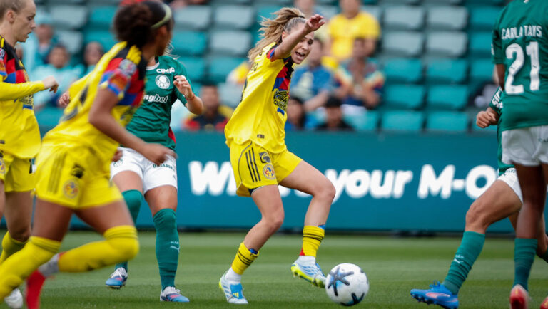 América Femenil eliminado por Palmeiras en la Teal Rising Cup