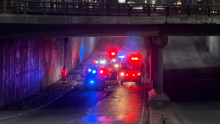 Hombre Muerto Hallado en Paso a Desnivel de la Avenida Bernardo Reyes en Monterrey