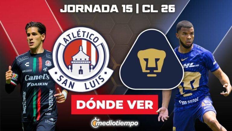 Atlético San Luis vs Pumas: ¡No te pierdas el partido EN VIVO de la Jornada 15 de la Liga MX 2026!