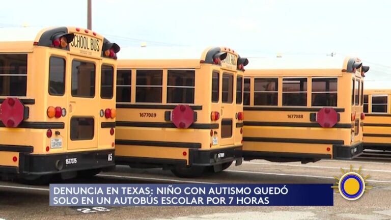 Impactante Incidente: Niño Autista Olvidado en Autobús Escolar en Texas