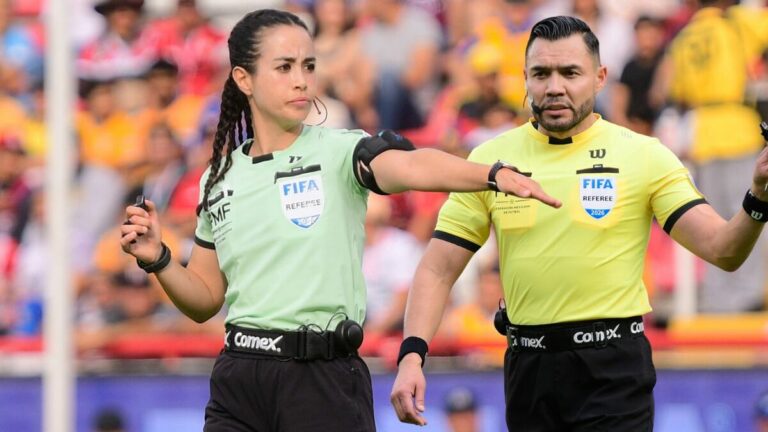 Gato Ortiz y Katia Itzel García Dirigirán el Arbitraje en el Clásico Chivas vs Xolos