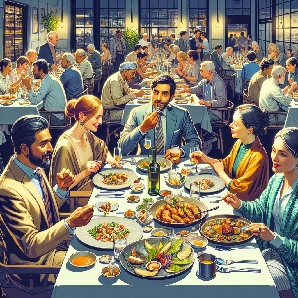 Cena con Nuevos Amigos en Calexico