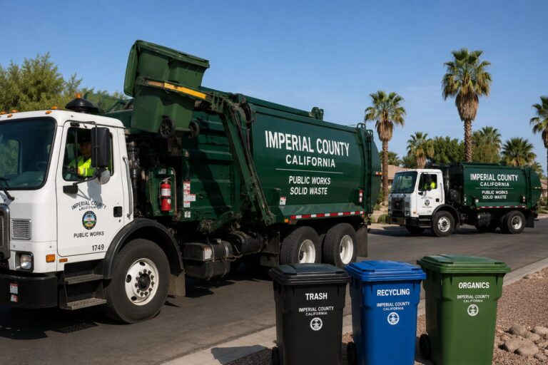 Condado Imperial aplicará nuevo sistema obligatorio de basura en zonas no incorporadas a partir de julio