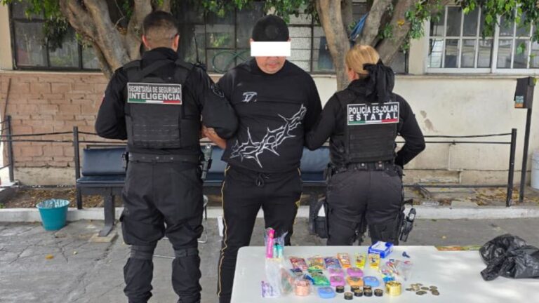 Narco tienda cerca de Preparatoria 12 en Guadalajara desmantelada: un detenido