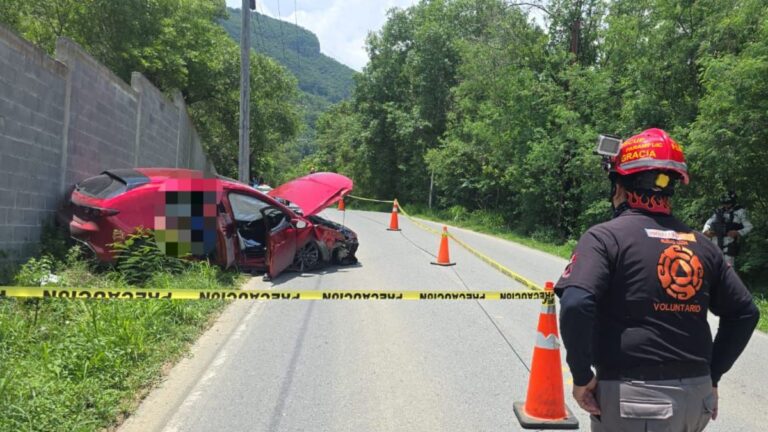 Trágico accidente en la carretera a Cola de Caballo en Santiago: Un fallecido y tres heridos