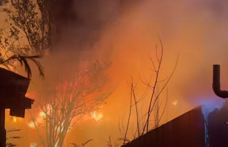 Incendio en Corpus Christi moviliza al CCFD en Leopard Rd sin lesionados