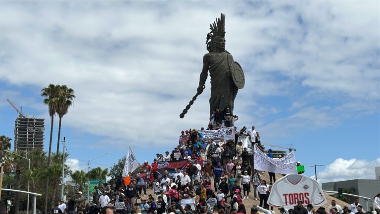 Protesta masiva en Tijuana: debate sobre internamientos forzados se intensifica
