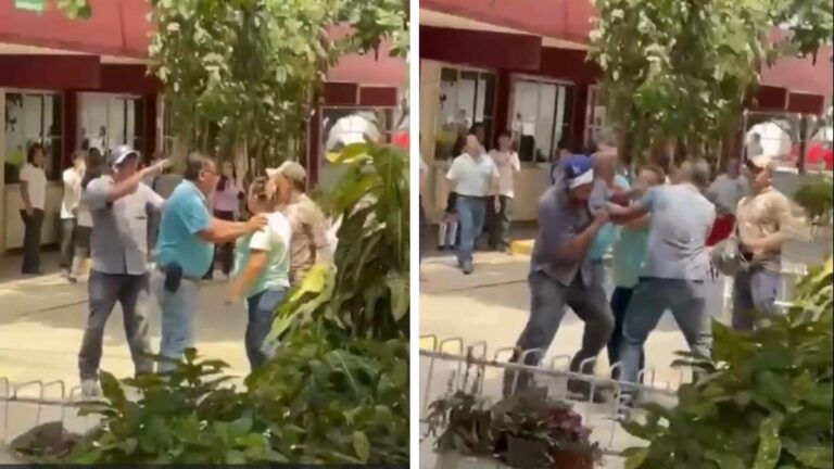 Impactante agresión entre padres en el CETIS 164 tras disputa estudiantil