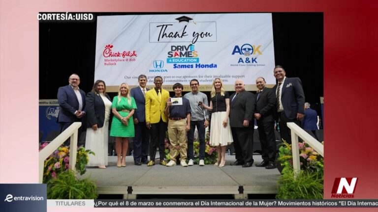 DriveSames for Education: Estudiante de UISD Gana Honda HRV por Asistencia Perfecta