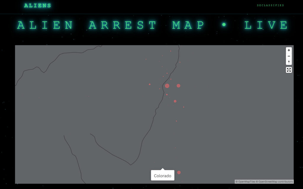Arrestos Migratorios en Western Slope: La Casa Blanca Revela Mapa Interactivo