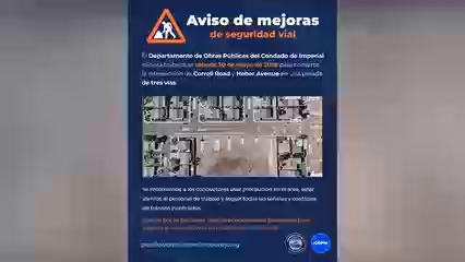 Heber tendrá nueva intersección de alto de tres vías en Correll Road y Heber Avenue