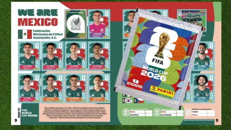 Descubre qué jugadores de la Selección Mexicana no llegaron al Mundial 2026 pese a estar en el Álbum Panini