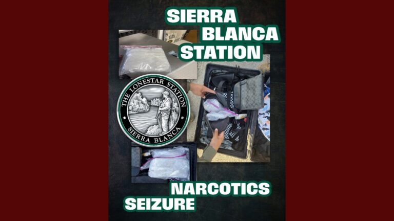 Decomiso Sierra Blanca: Agente K9 Frustra Tráfico de Metanfetamina y Marihuana