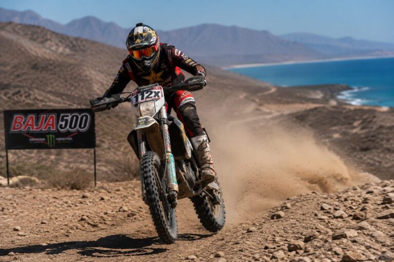 Participante de la Baja 500 muere por golpe de calor por altas temperaturas en Baja California