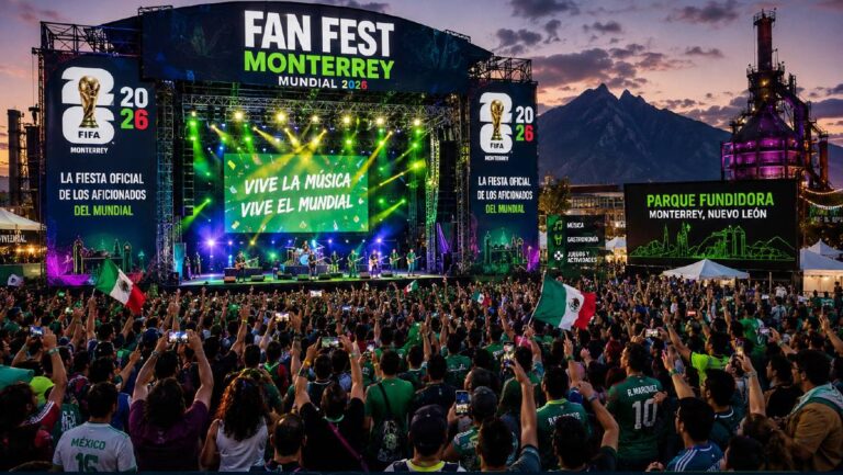Descubre los Horarios de los Conciertos del Fan Fest de Monterrey