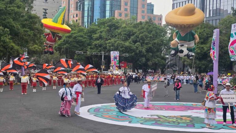 Gran Desfile Mundialista 2026 en CdMx: así se vivió la fiesta en Paseo de la Reforma