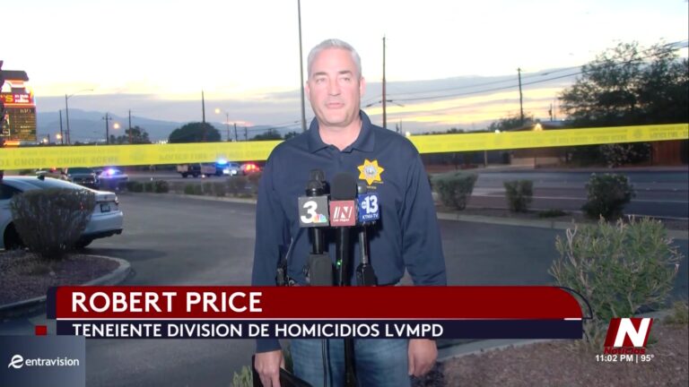 Homicidio en Las Vegas: disputa doméstica deriva en tiroteo mortal en East Lake Mead Boulevard