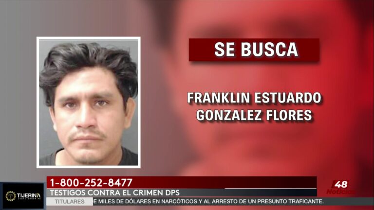 Buscado en Texas: Franklin Eduardo González Flores entra en la lista de los más peligrosos