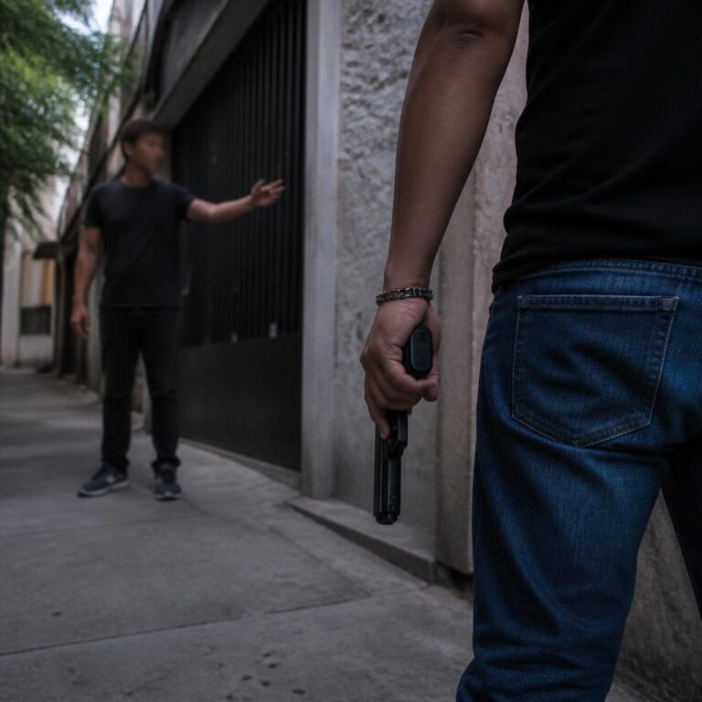 Amenaza con armas en Iztacalco: guardaespaldas intimida a su vecino en la colonia Agrícola Oriental