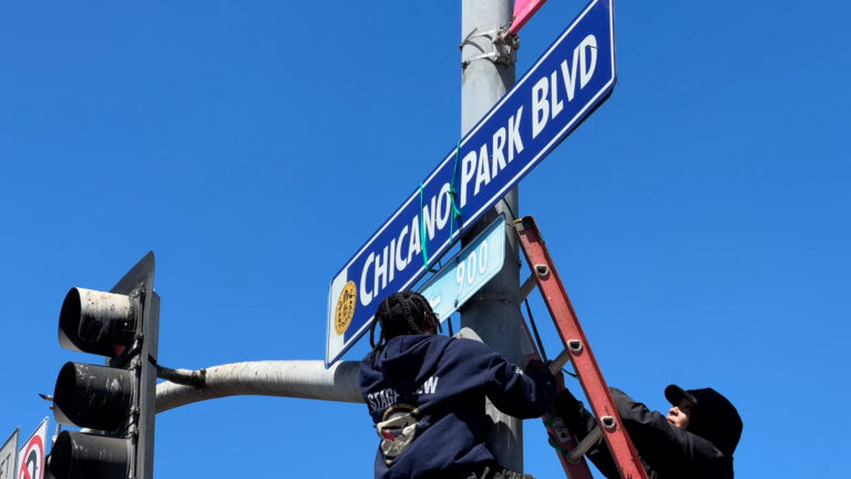Chicano Park Boulevard reemplaza a César Chávez Parkway en Barrio Logan