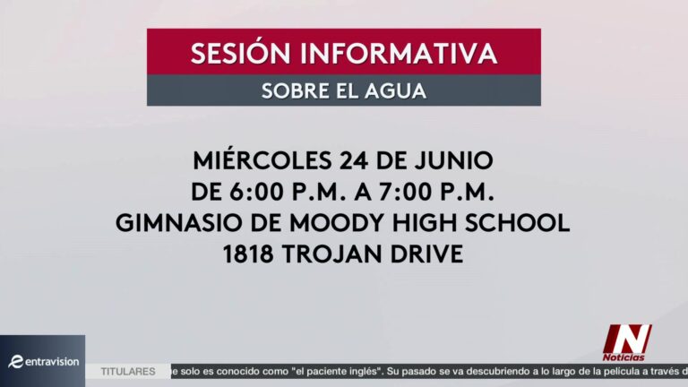 Agua en Corpus Christi: Ayuntamiento anuncia sesión informativa y actividades comunitarias este miércoles