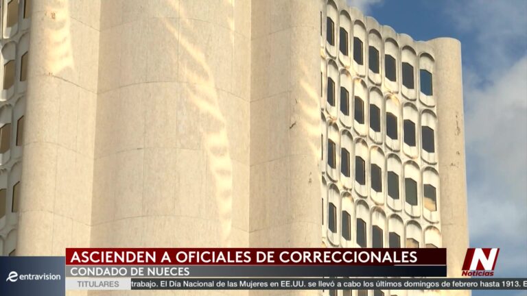 Prisión local del condado Nueces refuerza la seguridad penitenciaria con seis nuevos cabos