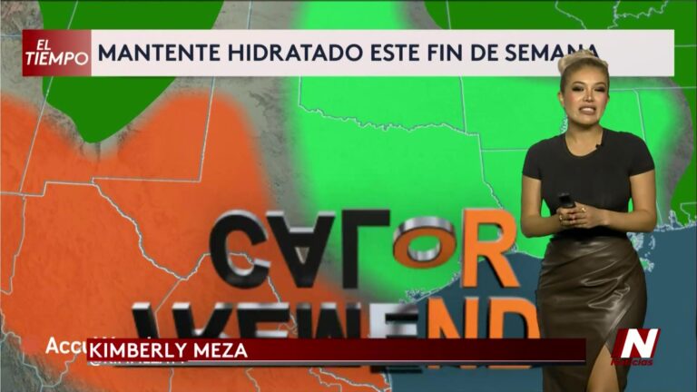 Pronóstico del clima del fin de semana: calor intenso, alta humedad e hidratación, claves para cuidarse
