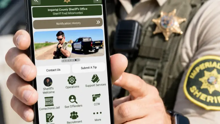 Lanza Sheriff del condado de Imperial nueva aplicación móvil para mejorar la comunicación con la comunidad