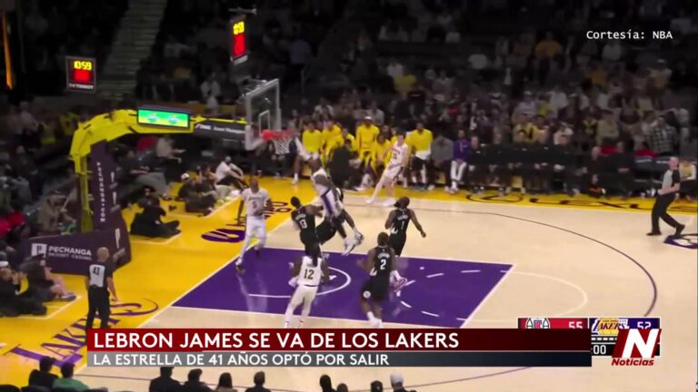 LeBron James Deja a los Lakers y Sacude la NBA: Su Próximo Destino Podría Estar en Golden State