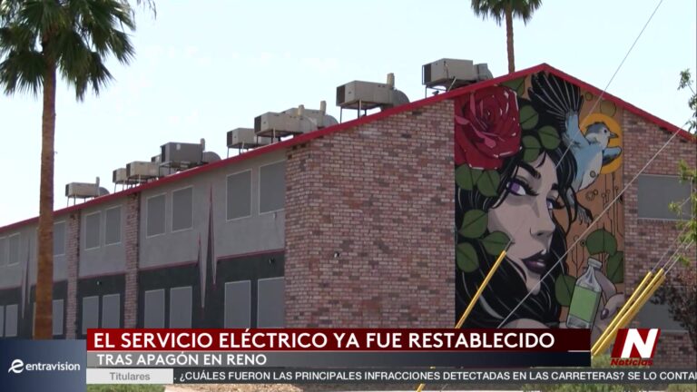 Apagón en Reno: restablecen la electricidad a más de 4,800 clientes en el noroeste de la ciudad