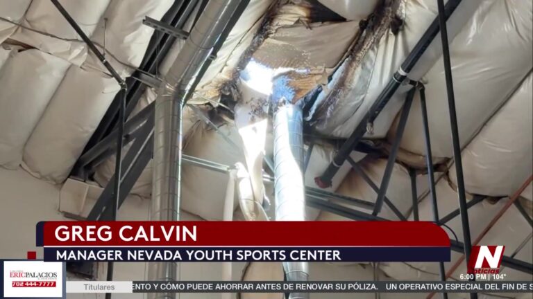 Pirotecnia ilegal causa graves daños en el Nevada Youth Sports Center de Las Vegas