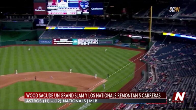 Béisbol internacional: Nationals vencen a Houston y el número uno del tenis sigue imparable