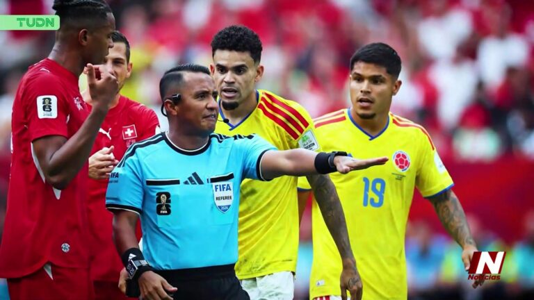 Suiza elimina a Colombia en penales y avanza a cuartos de final del Mundial