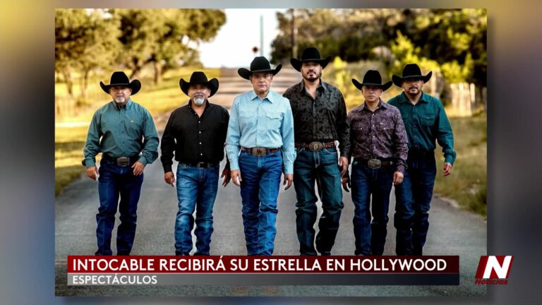 Intocable recibirá su estrella en el Paseo de la Fama de Hollywood