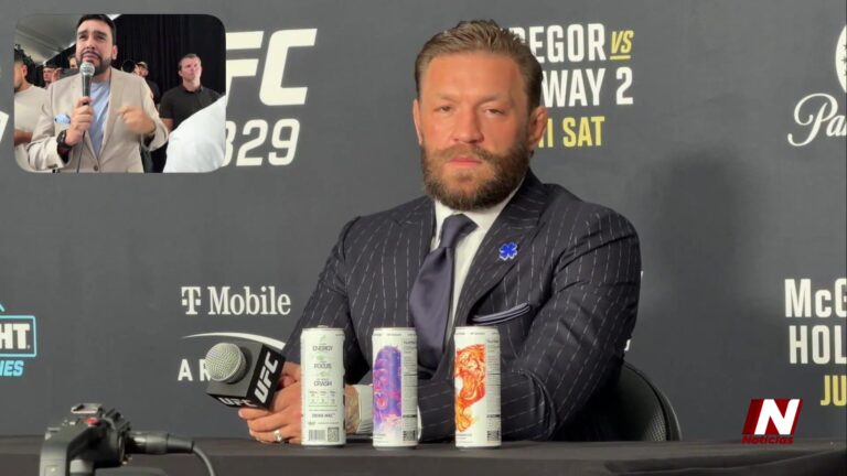 Conor McGregor regresa al octágono en UFC 329 en Las Vegas